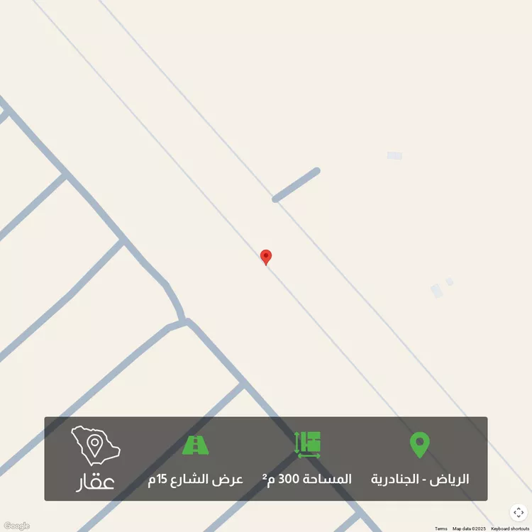 أرض للبيع في شارع أبها, حي الجنادرية, مدينة الرياض, منطقة الرياض صورة 5