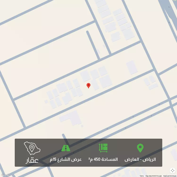 أرض للبيع في شارع أحمد بن سعد الخيفي, حي العارض, مدينة الرياض, منطقة الرياض