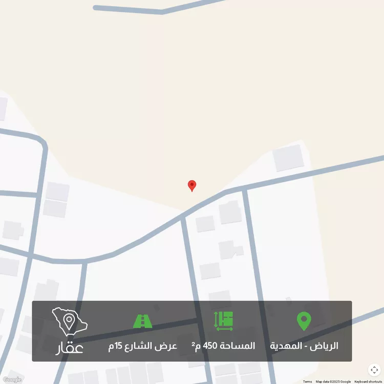 أرض للبيع في حي المهدية, مدينة الرياض, منطقة الرياض