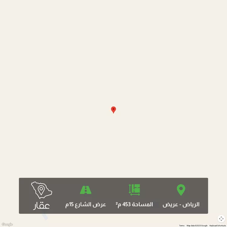 أرض للبيع في شارع طريق النفود, حي عريض, مدينة الرياض, منطقة الرياض