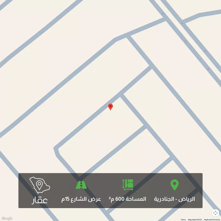 أرض للبيع في شارع العمره, حي الجنادرية, مدينة الرياض, منطقة الرياض