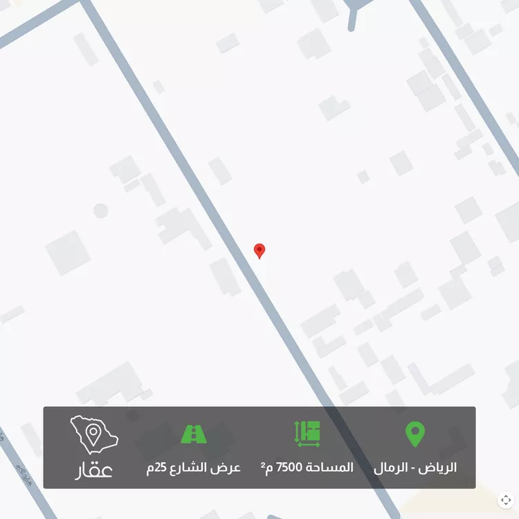 أرض للبيع في شارع السدرة, حي الرمال, مدينة الرياض, منطقة الرياض
