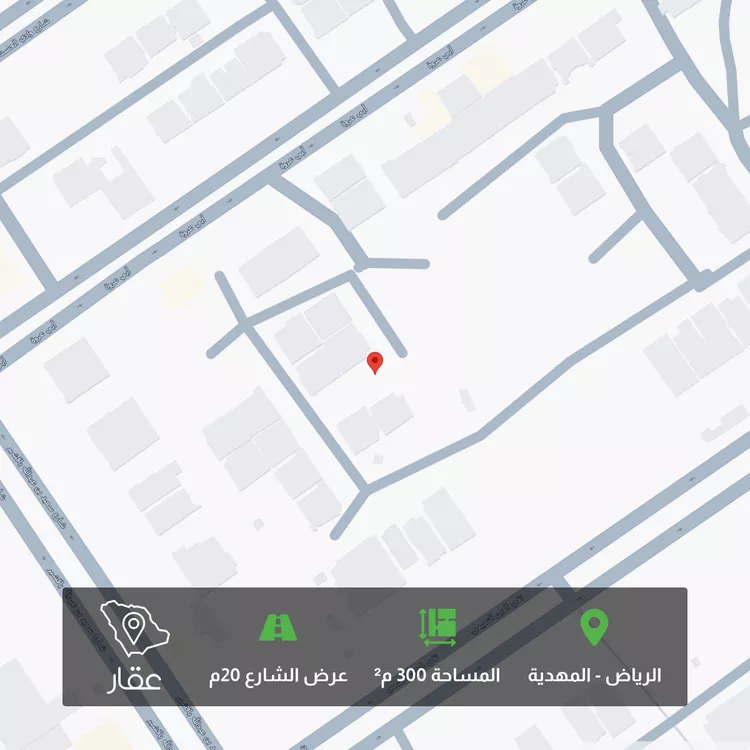 أرض للبيع في شارع أحمد الزنجاني, حي المهدية, مدينة الرياض, منطقة الرياض