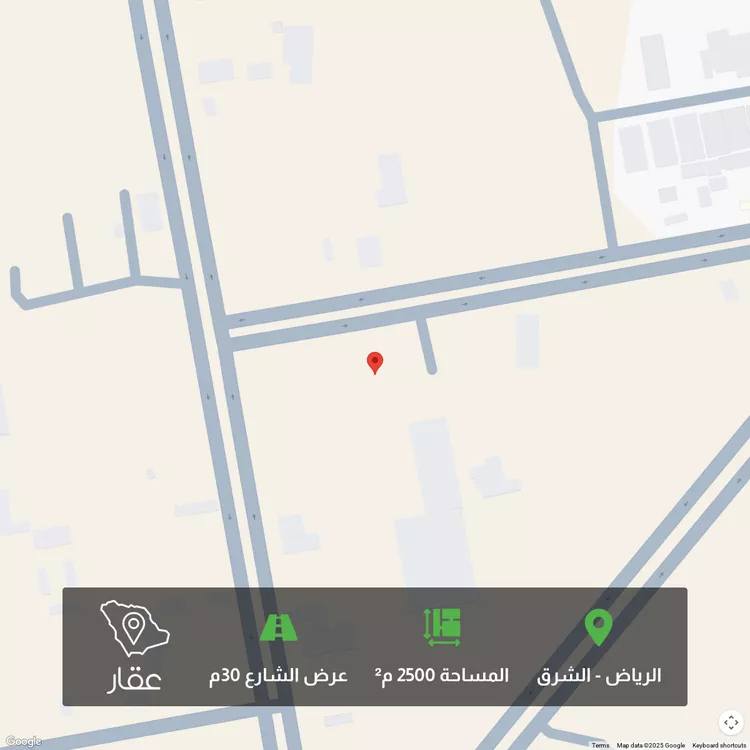 أرض للبيع في شارع إسماعيل الثقفي, حي البيان, مدينة الرياض, منطقة الرياض صورة 2