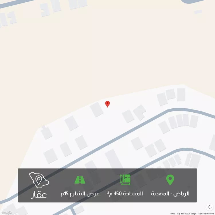 أرض للبيع في شارع أحمد الهواري, حي المهدية, مدينة الرياض, منطقة الرياض