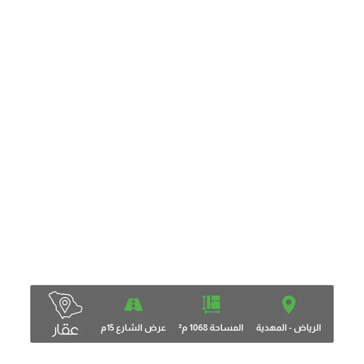 أرض للبيع في شارع ابن عطيون التجيبي, حي المهدية, مدينة الرياض, منطقة الرياض