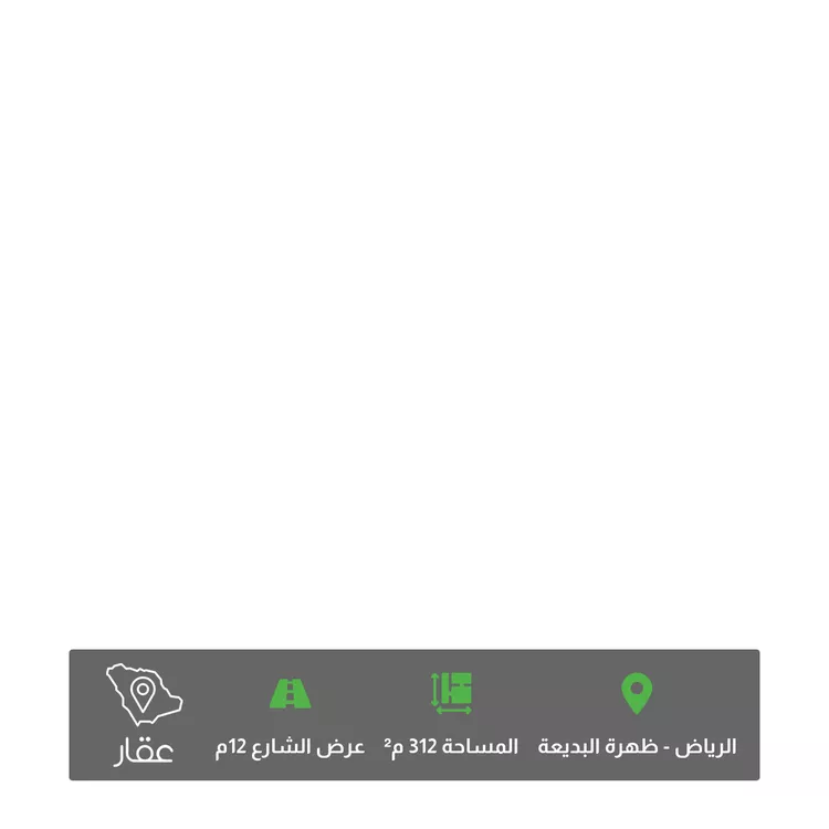 أرض للبيع في شارع أبي علي المجاور, حي ظهرة البديعة, مدينة الرياض, منطقة الرياض