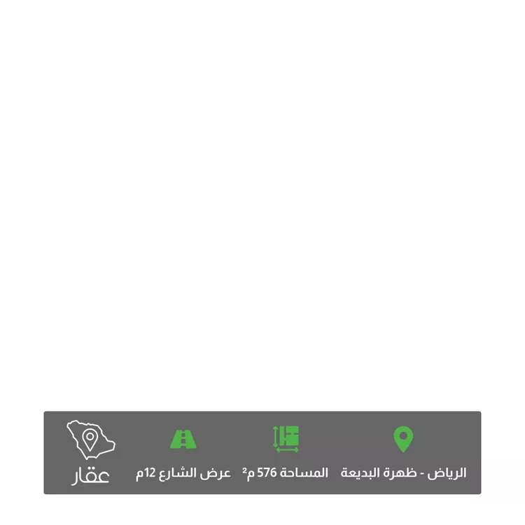 أرض للبيع في شارع ابن ابي نصر التاجر, حي ظهرة البديعة, مدينة الرياض, منطقة الرياض