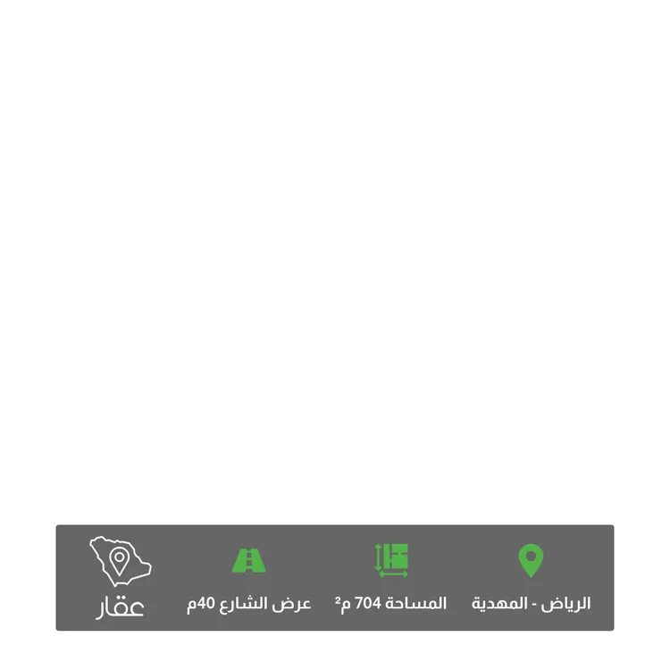 أرض للبيع في شارع السيل الكبير, حي المهدية, مدينة الرياض, منطقة الرياض