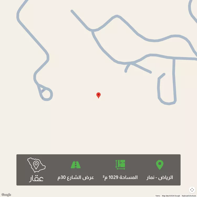 أرض للبيع في شارع 0000, حي نمار, مدينة الرياض, منطقة الرياض