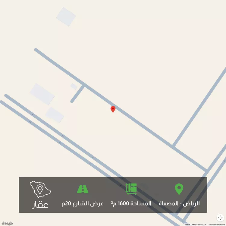 أرض للبيع في شارع 2703740, حي المصفاة, مدينة الرياض, منطقة الرياض