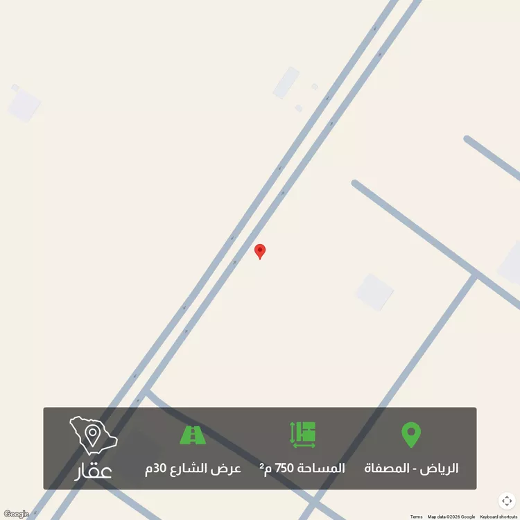 أرض للبيع في شارع حائط الماء, حي المصفاة, مدينة الرياض, منطقة الرياض