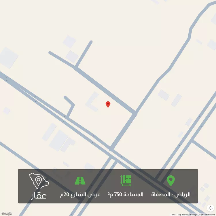 أرض للبيع في شارع القاع القديم, حي المصفاة, مدينة الرياض, منطقة الرياض