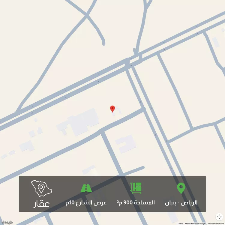 أرض للبيع في شارع الصمعورية, حي بنبان, مدينة الرياض, منطقة الرياض
