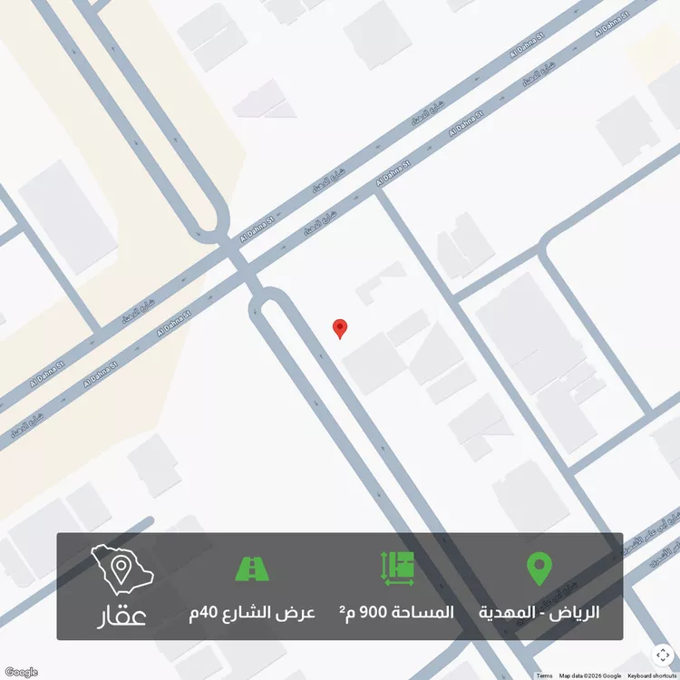 أرض للبيع في شارع تقى الدين التميمى, حي المهدية, مدينة الرياض, منطقة الرياض