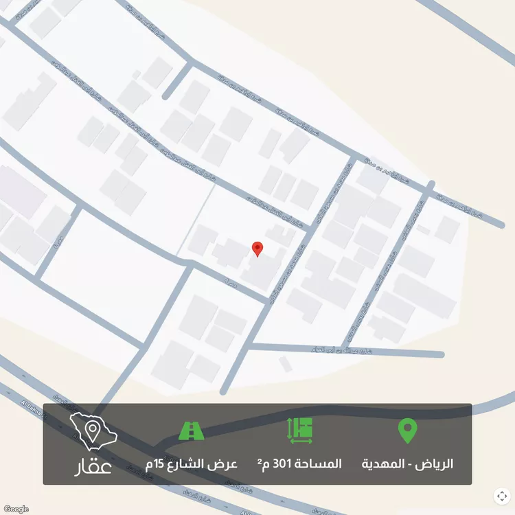 أرض للبيع في شارع ممر4, حي المهدية, مدينة الرياض, منطقة الرياض