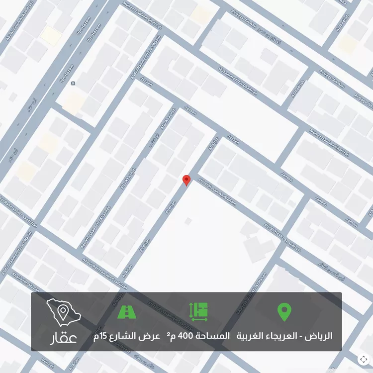 أرض للبيع في حي العريجاء الغربي, مدينة الرياض, منطقة الرياض