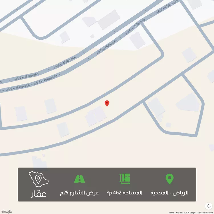 أرض للبيع في شارع محمد بن عبدالعزيز بن هيزع, حي المهدية, مدينة الرياض, منطقة الرياض