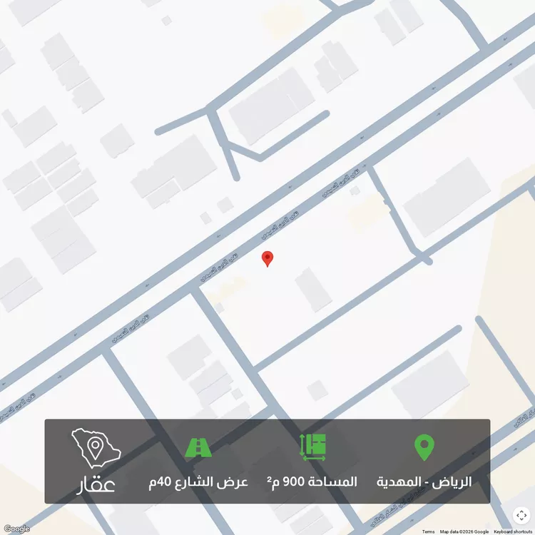 أرض للبيع في شارع تقى الدين التميمى, حي المهدية, مدينة الرياض, منطقة الرياض