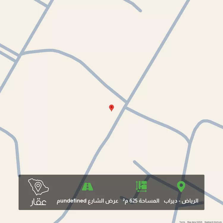 أرض للبيع في شارع تعز ، حي ديراب ، الرياض ، منطقة الرياض