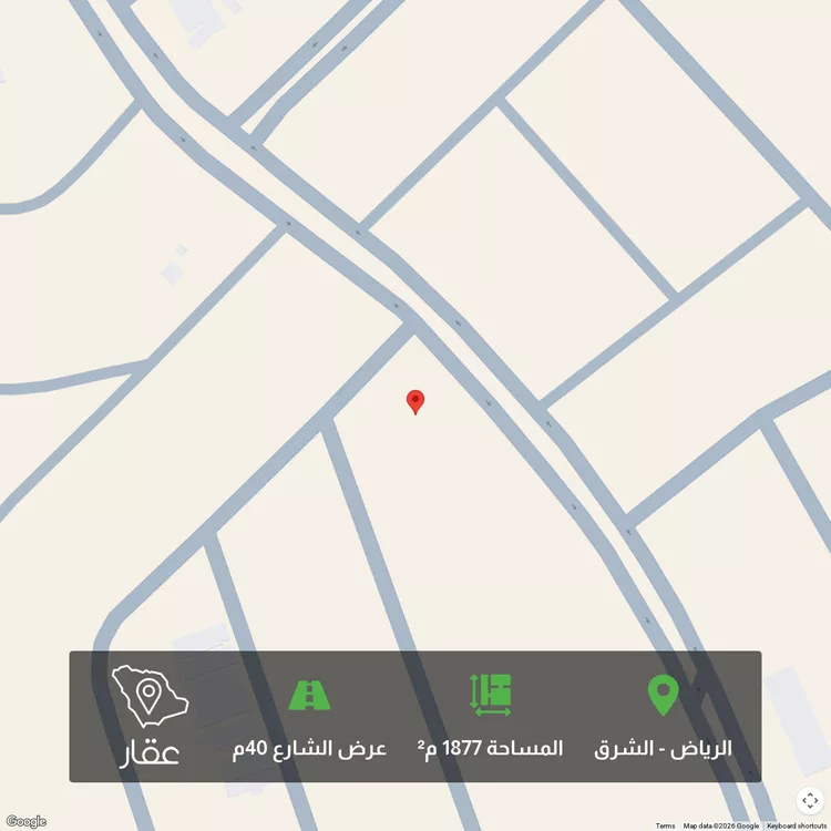 أرض للبيع في شارع أحمد ميرغني, حي البيان, مدينة الرياض, منطقة الرياض