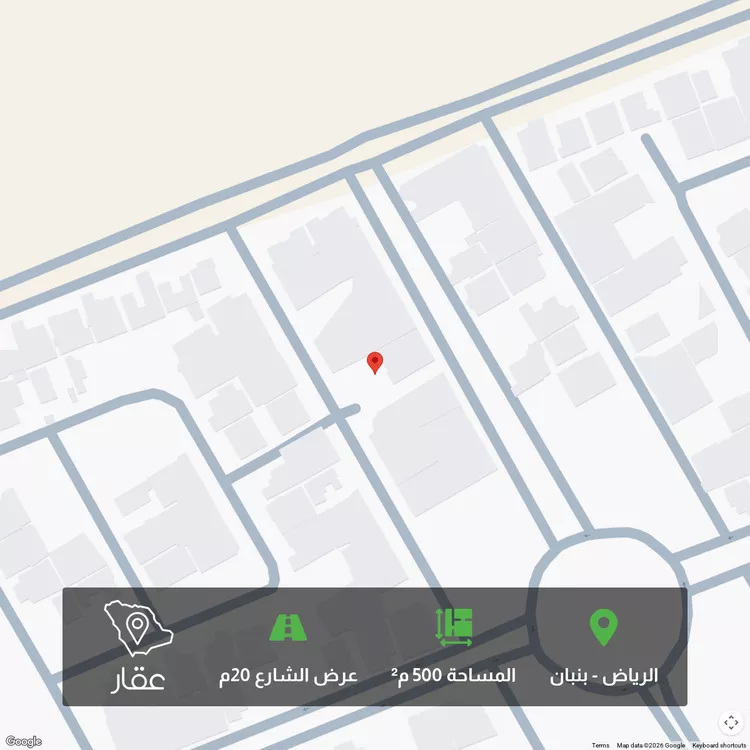 أرض للبيع في حي عقرباء, مدينة الجبيلة, منطقة الرياض