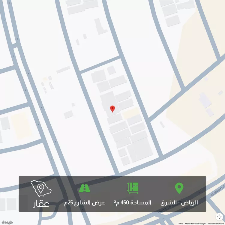 أرض للبيع في شارع سعد بن أبي ذباب الدوسي, حي البيان, مدينة الرياض, منطقة الرياض