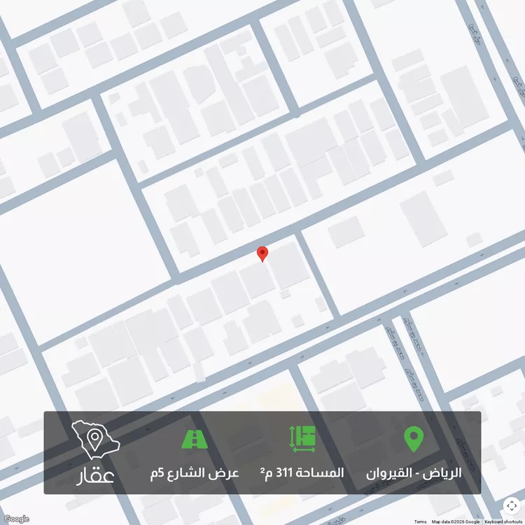 أرض للبيع في شارع الزيني بن ظهيرة ، حي القيروان ، الرياض ، منطقة الرياض