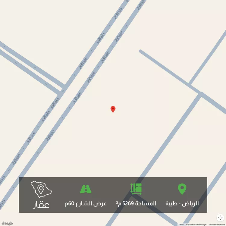أرض للبيع في شارع الازهار, حي طيبة, مدينة الرياض, منطقة الرياض