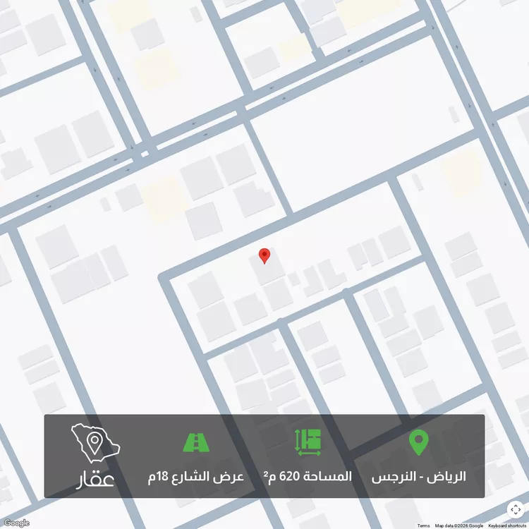 أرض للبيع في شارع يحيى الرندي, حي النرجس, مدينة الرياض, منطقة الرياض