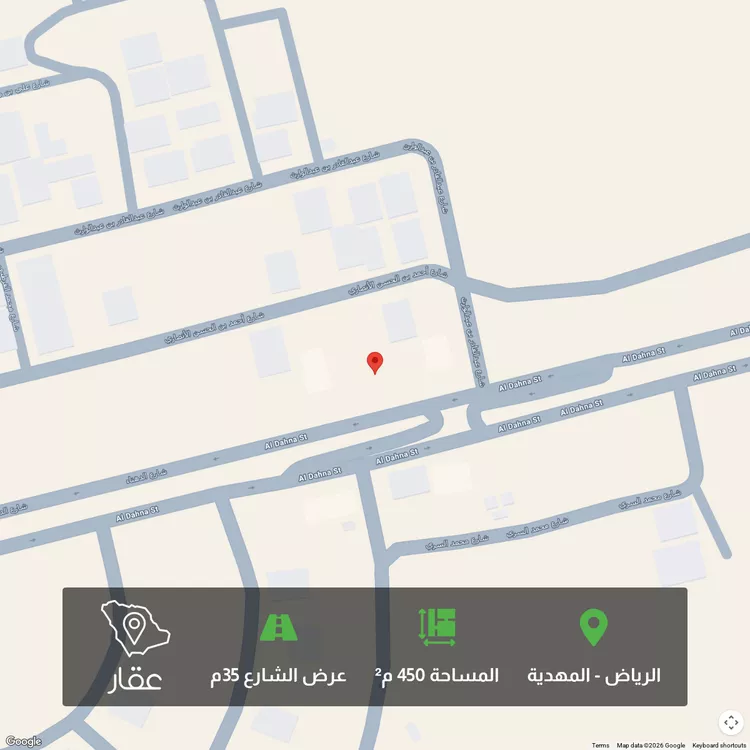 أرض للبيع في شارع السيل الكبير, حي المهدية, مدينة الرياض, منطقة الرياض