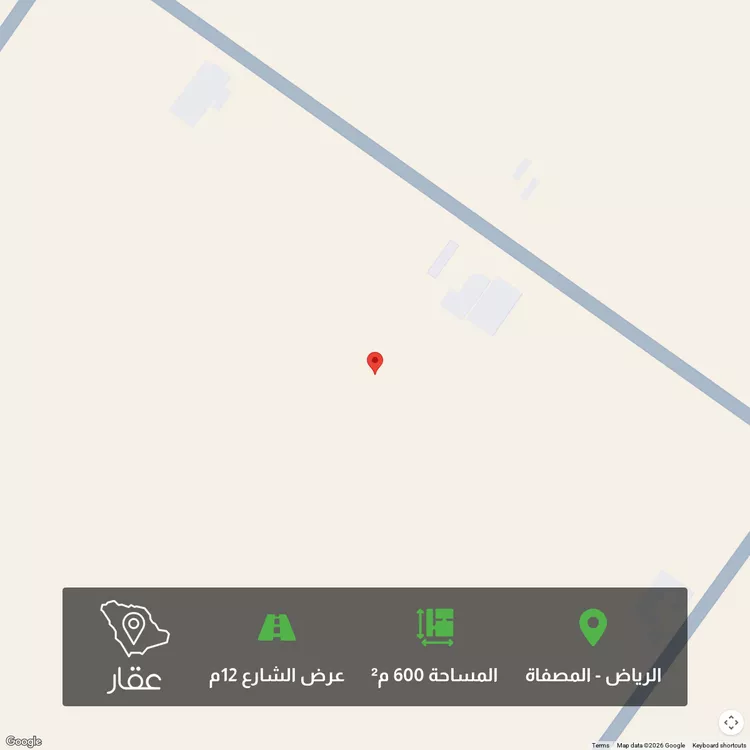 أرض للبيع في شارع محمد بن احمد الرفاء ، حي المصفاة ، الرياض ، منطقة الرياض