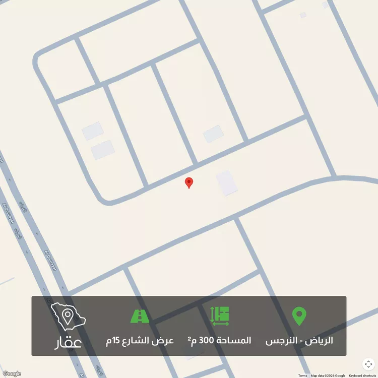 أرض للبيع في شارع ابراهيم الخياري, حي النرجس, مدينة الرياض, منطقة الرياض