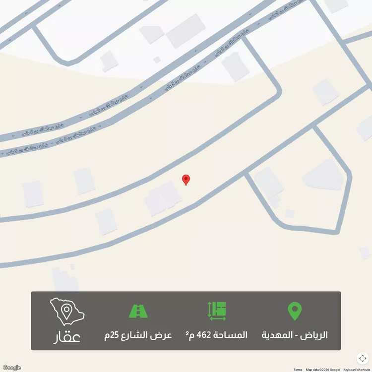 أرض للبيع في شارع محمد بن عبدالعزيز بن هيزع, حي المهدية, مدينة الرياض, منطقة الرياض