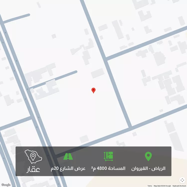 أرض للبيع في شارع عقرباء 32, حي عقرباء, مدينة الجبيلة, منطقة الرياض