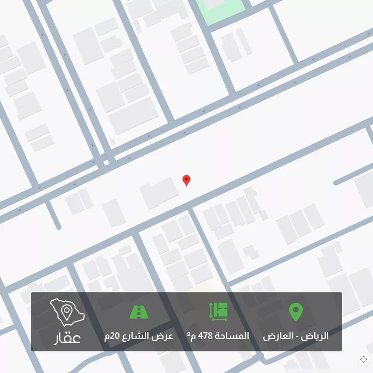 أرض للبيع في شارع ابن الغضائري, حي العارض, مدينة الرياض, منطقة الرياض