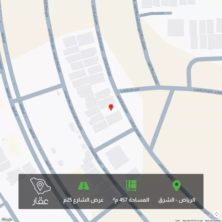 أرض للبيع في شارع علي العصامي, حي البيان, مدينة الرياض, منطقة الرياض