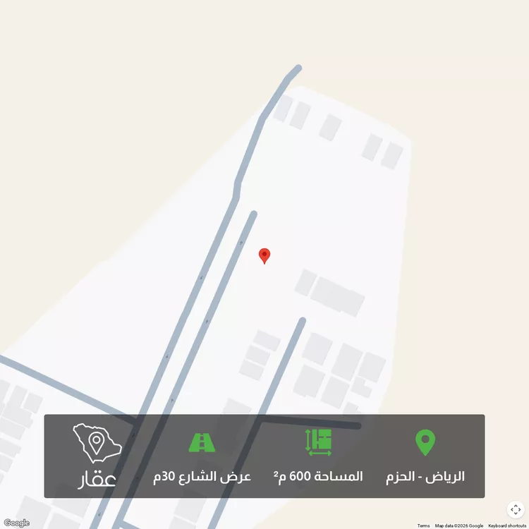 أرض للبيع في شارع ابن نشوان, حي الحزم, مدينة الرياض, منطقة الرياض