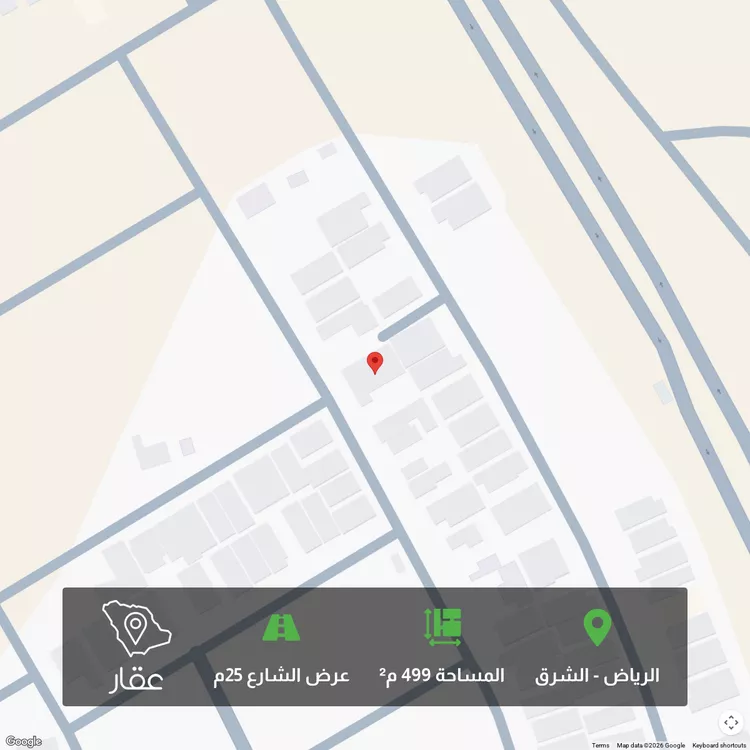 أرض للبيع في شارع قدامة بن جعفر, حي البيان, مدينة الرياض, منطقة الرياض