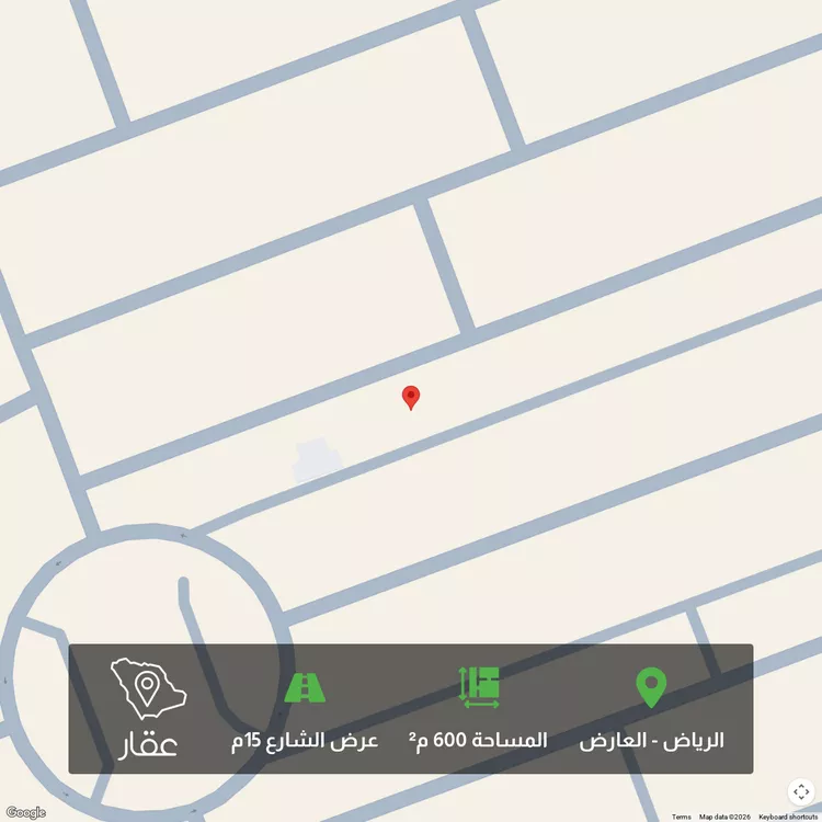 أرض للبيع في حي العارض, مدينة الرياض, منطقة الرياض