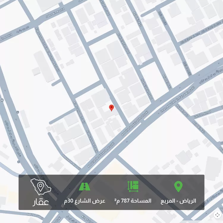 أرض للبيع في شارع الزاهر, حي المربع, مدينة الرياض, منطقة الرياض