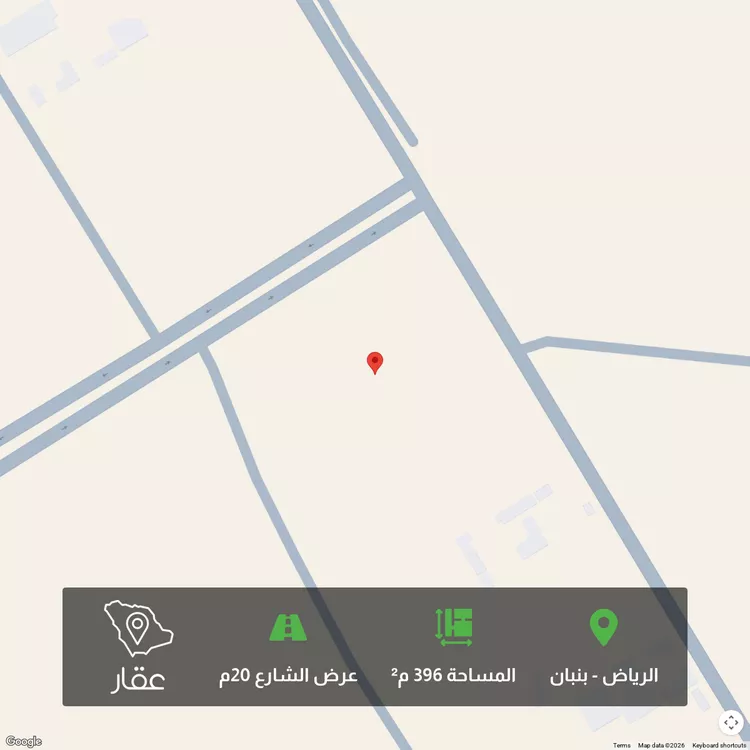 أرض للبيع في شارع 911775, حي بنبان, مدينة الرياض, منطقة الرياض