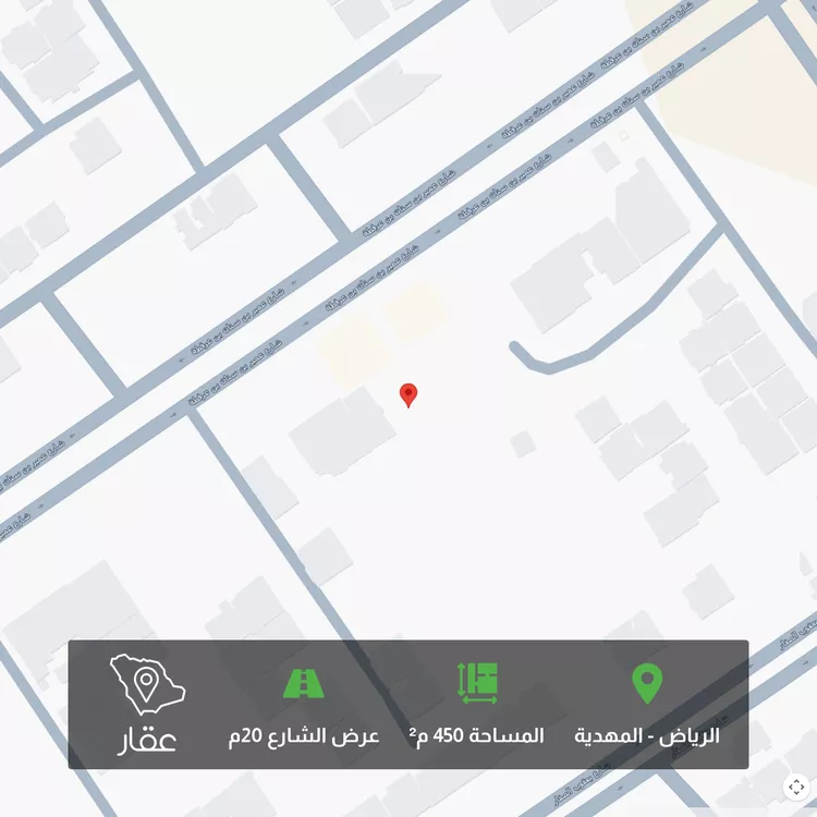 أرض للبيع في شارع أبي زرعة الهمذاني, حي المهدية, مدينة الرياض, منطقة الرياض