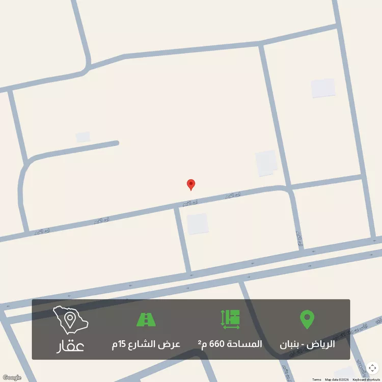 أرض للبيع في شارع ابن القيم ، ملهم ، حريملاء