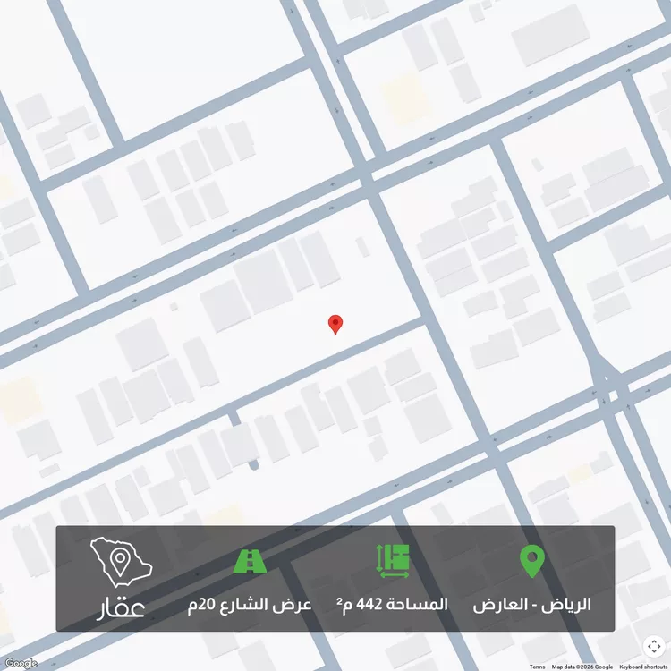 أرض للبيع في شارع سالم السنهوري, حي العارض, مدينة الرياض, منطقة الرياض