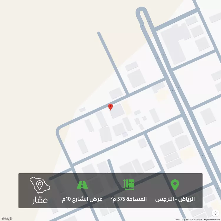 أرض للبيع في شارع ابن أبي القاسم, حي النرجس, مدينة الرياض, منطقة الرياض