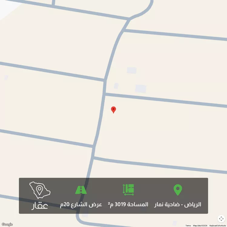 أرض للبيع في شارع الحجاج بن عمرو بن غزية الانصاري, مدينة قريه ديراب, منطقة الرياض