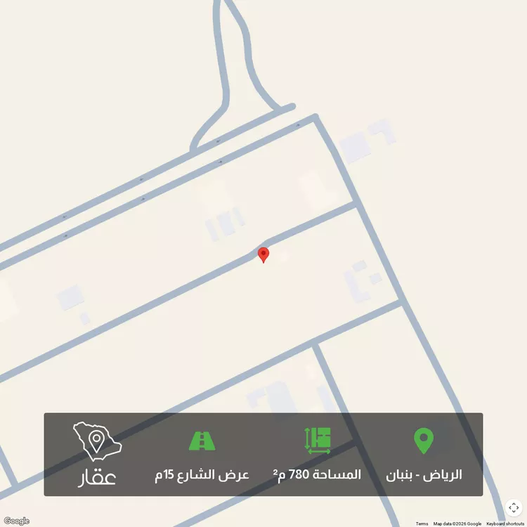 أرض للبيع في شارع شعيب القصرة ، حي بنبان ، الرياض ، منطقة الرياض