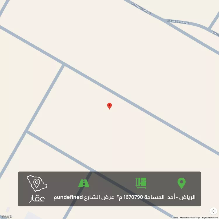 أرض للبيع في شارع علي أبي نمي ، حي عريض ، الرياض ، منطقة الرياض