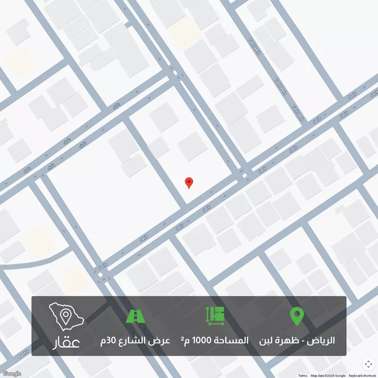 أرض للبيع في شارع 4039842, حي ظهرة لبن, مدينة الرياض, منطقة الرياض